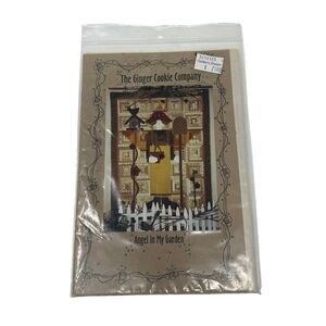 The Ginger Cookie Company Angel in My Garden Quilt Pattern 40"x54"  Instructions